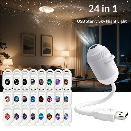 Serenna Galaxy Projector. Turn Any Room Into a Starry Sky